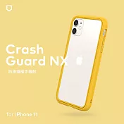 犀牛盾 iPhone 11 (6.1吋) CrashGuard NX模組化防摔邊框殼 黃色
