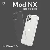 犀牛盾 iPhone 11 Pro (5.8吋) Mod NX邊框背蓋兩用殼 白色