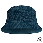 【西班牙BUFF】可收納漁夫帽  (防曬帽/遮陽帽) - S-M 暗藍刷紋