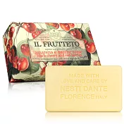 Nesti Dante  義大利手工皂-天然鮮果系列-黑櫻桃紅莓果皂(250g)
