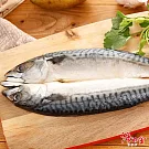 【海之金】買5送5-超大整尾挪威薄鹽鯖魚共10包(280g-320g/包)