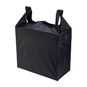 WEEY MIT臺灣製造防潑水收納袋 單幫袋 旅行萬用袋 超厚耐重 批發袋 市場袋 補貨袋 背心袋478 黑色