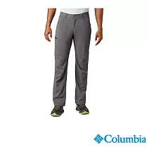 Columbia 哥倫比亞 男款 - UPF50防潑彈性長褲-深灰 UAE06610DY 34 亞規