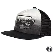 【西班牙BUFF】卡車帽/ BF125362-999-30/防曬帽/遮陽帽/鴨舌帽/板帽 L-XL 黑白畫映