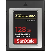 【SanDisk 】Extreme Pro CFexpress 128GB 記憶卡 1700MB/S (公司貨)