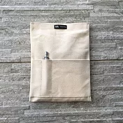 【Rolling-ave.】Canvas bag 磁吸帆布平板電腦保護袋11吋 文青白