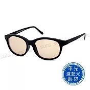 【SUNS】簡約小框濾藍光眼鏡 重量輕盈 抗UV400 黑色
