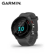 GARMIN Forerunner 55 GPS智慧心率跑錶  內斂灰