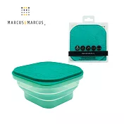 【MARCUS＆MARCUS】果凍矽膠摺疊保存盒- 綠
