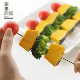 【家事問屋】日本製304不鏽鋼烤肉串叉(6入組)