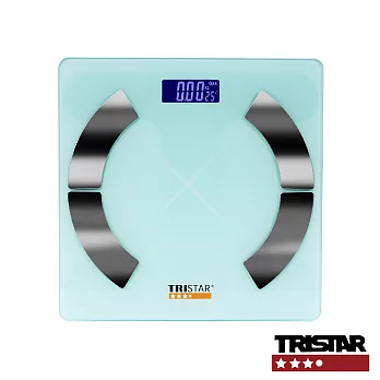 TRISTAR三星超薄藍芽智能體重計TS-H121(湖水綠)