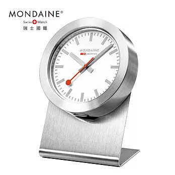 MONDAINE 瑞士國鐵PURE系列磁鐵兩用鐘 – 銀色 5cm