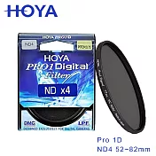HOYA Pro 1D 62mm ND4 減光鏡(減2格)
