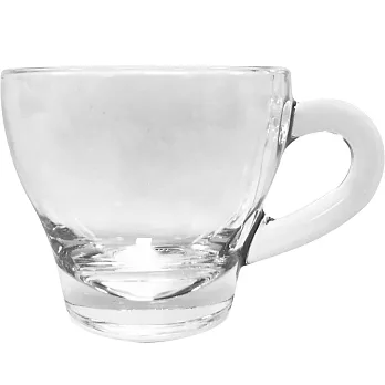 《EXCELSA》玻璃圓肚濃縮咖啡杯(80ml) | 玻璃杯 義式咖啡杯 午茶杯