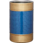 《KitchenCraft》銅面保冷冰桶(浪紋) | 冰酒桶 冰鎮桶 保冰桶