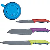 《KitchenCraft》磨刀器+刀具3件