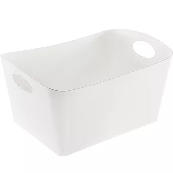 《KOZIOL》PP收納盒(白15L) | 整理籃 置物籃 儲物箱