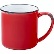 《Utopia》復古石陶馬克杯(紅280ml) | 水杯 茶杯 咖啡杯