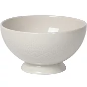 《NOW》刻紋石陶餐碗(圖騰灰11.5cm) | 飯碗 湯碗