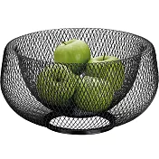 《KELA》鏤空水果籃(黑M) | 水果盤 水果籃