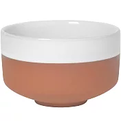 《NOW》雙色赤陶圓碗(白) | 飯碗 湯碗