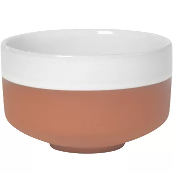 《NOW》雙色赤陶圓碗(白) | 飯碗 湯碗