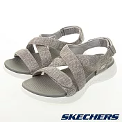 Skechers 女 健走系列涼拖鞋 ON-THE-GO 600 休閒鞋 涼拖鞋 140027GRY US6 灰