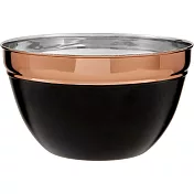 《Premier》玫瑰金深型打蛋盆(黑2.7L) | 不鏽鋼攪拌盆 料理盆 洗滌盆 備料盆