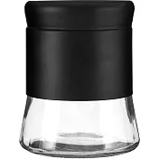 《Premier》旋蓋玻璃收納罐(黑800ml) | 收納瓶 儲物罐 零食罐