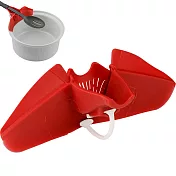 《Premier》附濾嘴鏟匙收納架(紅) | 湯勺架 鍋鏟架 廚具收納