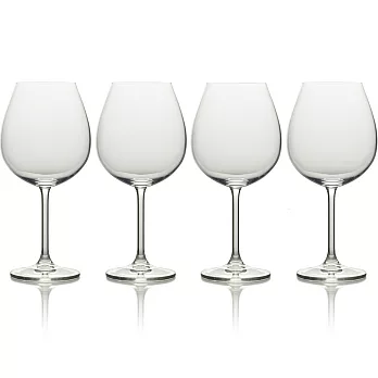 《CreativeTops》水晶玻璃紅酒杯4入(739ml) | 調酒杯 雞尾酒杯 白酒杯