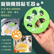 【EZlife】乾濕兩用環保寵物黏毛器(4入組)