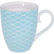 《Tokyo Design》圖騰馬克杯(青325ml) | 水杯 茶杯 咖啡杯