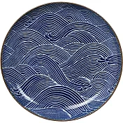 《Tokyo Design》和風餐盤(浪濤15.5cm) | 餐具 器皿 盤子