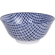 《Tokyo Design》瓷製餐碗(網紋藍15cm) | 飯碗 湯碗