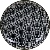 《Tokyo Design》瓷製餐盤(扇點黑16cm) | 餐具 器皿 盤子