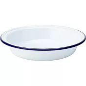 《Utopia》琺瑯餐盤(藍22.5cm) | 餐具 器皿 盤子