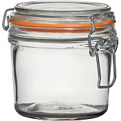 《Utopia》扣式玻璃密封罐(橘350ml) | 保鮮罐 咖啡罐 收納罐 零食罐 儲物罐