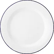 《Utopia》琺瑯餐盤(藍25.5cm) | 餐具 器皿 盤子