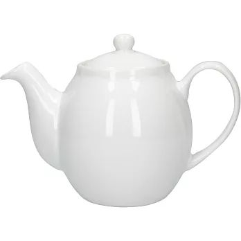 《KitchenCraft》陶製茶壺(白500ml) | 泡茶 下午茶 茶具