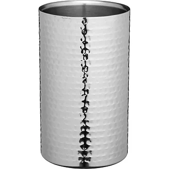 《KitchenCraft》雙層錘紋不鏽鋼冰桶 | 冰酒桶 冰鎮桶 保冰桶