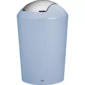 《KELA》搖擺蓋垃圾桶(藍1.7L) | 回收桶 廚餘桶