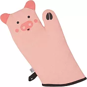 《NOW》造型隔熱手套(粉紅豬) | 防燙手套 烘焙耐熱手套