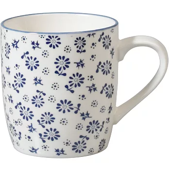 《Rex LONDON》瓷製馬克杯(碎花藍250ml) | 水杯 茶杯 咖啡杯