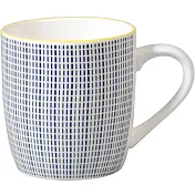 《Rex LONDON》瓷製馬克杯(虛線藍250ml) | 水杯 茶杯 咖啡杯