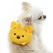 【PET PARADISE】寵物胸背帶-附維尼包包 3S