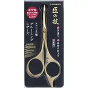 日本綠鐘GB鍛造不鏽鋼金色小鬍美顏修容剪( G-2109)