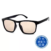 【SUNS】簡約素面方框 濾藍光眼鏡 抗UV400 【91200】 黑框