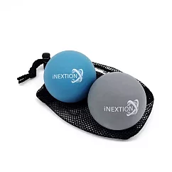 【INEXTION】Therapy Balls 筋膜按摩療癒球(2入) ─ 淺藍+天灰 台灣製