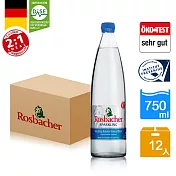 Rosbacher 德國天然氣泡礦泉水750ml -12入箱購(玻璃瓶)